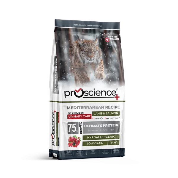 Proscience Kuzu Etli ve Somonlu Kısırlaştırılmış Kedi Maması