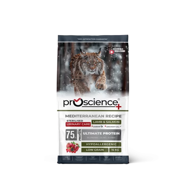 Proscience Kuzu Etli ve Somonlu Kısırlaştırılmış Kedi Maması