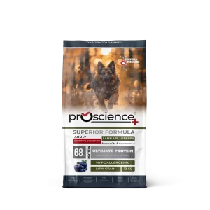 Proscience Kuzu Etli ve Yabanmersinli Yetişkin Köpek Maması