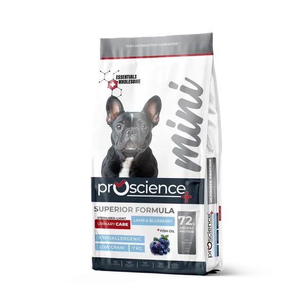 Proscience Mini Kuzulu ve Yaban Mersinli Kısırlaştırılmış Köpek Maması - Görsel 4